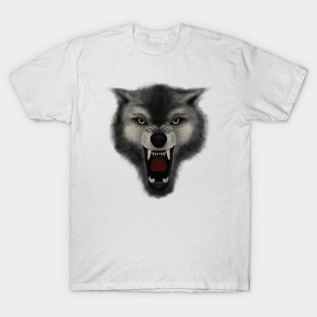 Werewolf T-Shirt by TeawithAlice